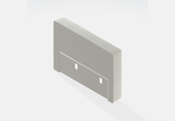Brazo con funda boucle color cloud